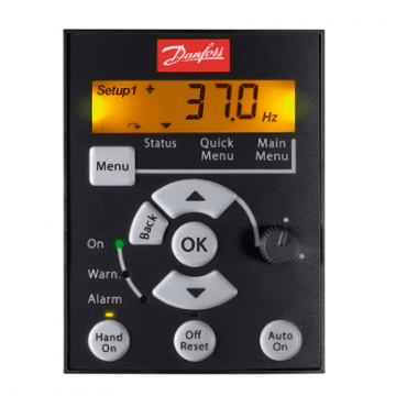 Panel de control VLT® LCP 12, c. potenciómetro, 132B0101