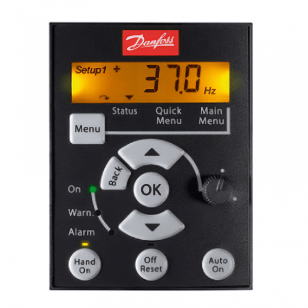 Panel de control VLT® LCP 12, c. potenciómetro, 132B0101